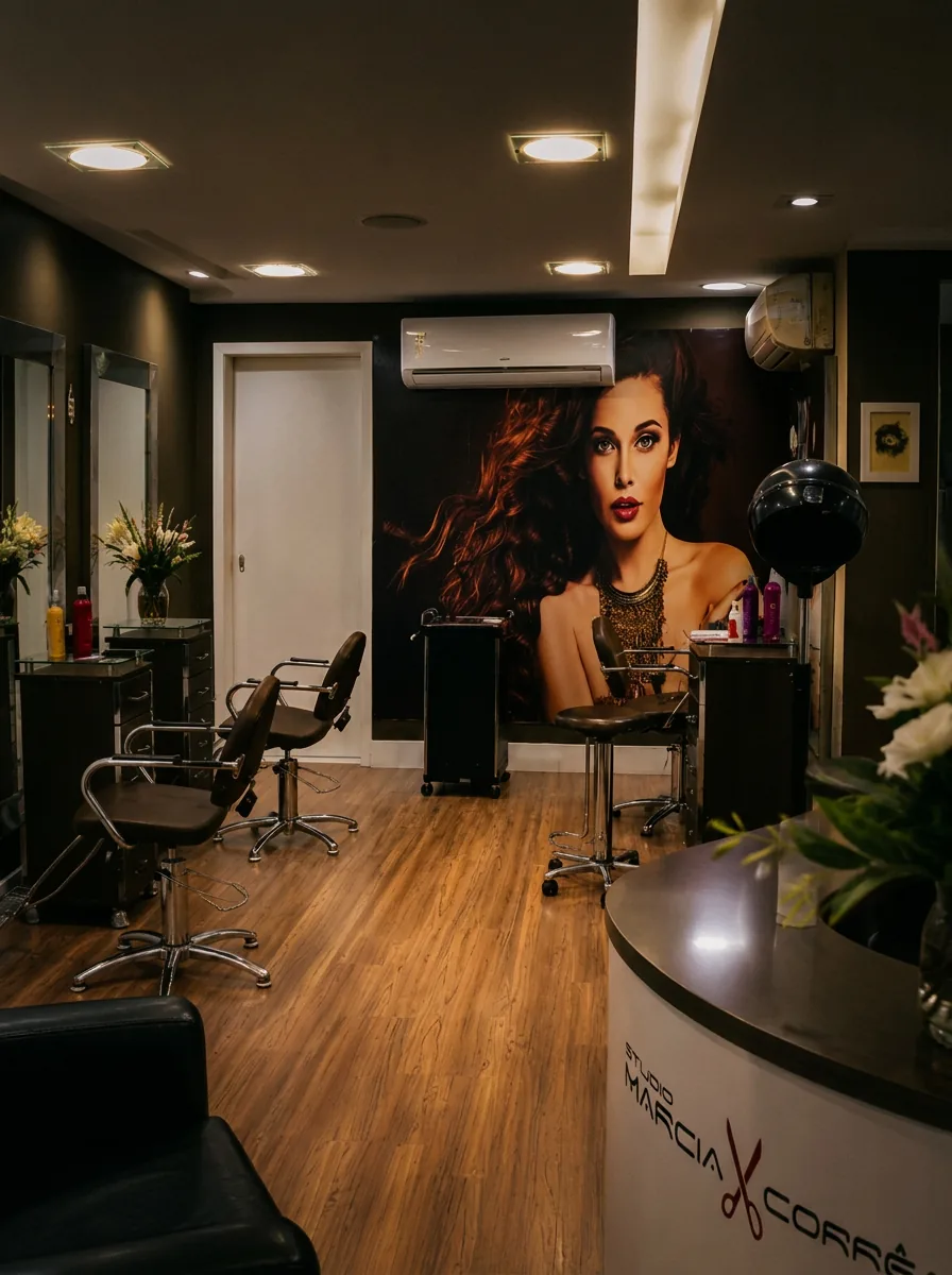 Studio Márcia Corrêa — salão premium no Norte Shopping, Rio de Janeiro